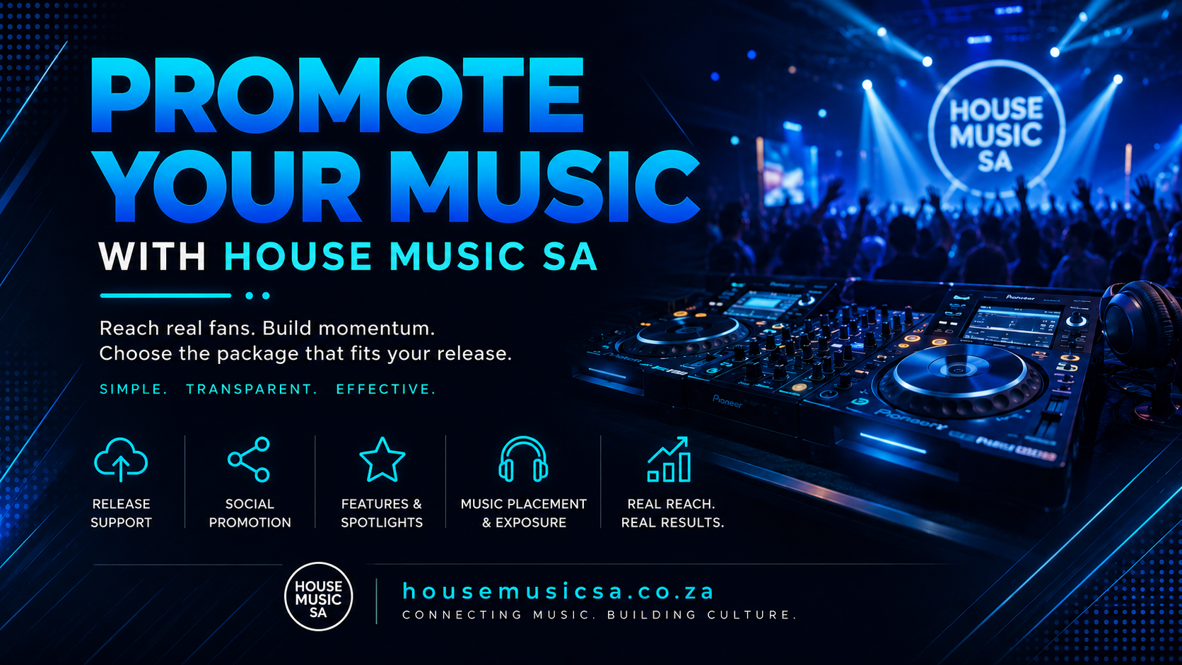 House Music SA Promotion Packages